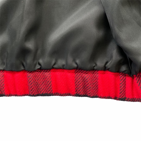 Pendleton Red Buffalo Check Wool Jacket | LARGE - Picture 7 of 12